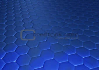 hexagonal floor