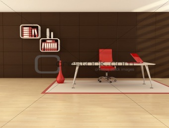 minimal office space