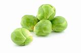 Green brussels sprouts 