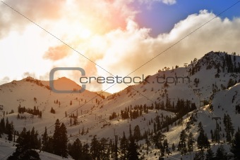 Squaw Valley ski resort