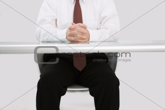 Businessman at desk
