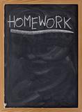 homework assignment on blackboard