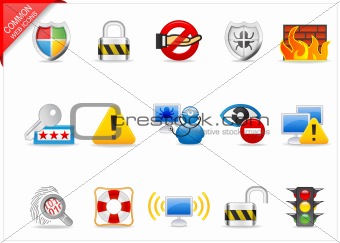 Internet Security icons