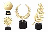 Set Of Golden Awards