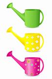 Colorful Watering cans