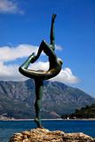Statue of ballerina from Mogren