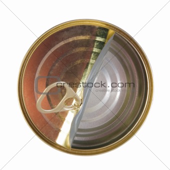 Empty can isolated 