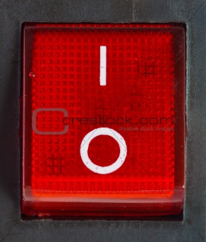  red power switch .
