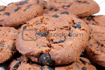delicious homemade chocolate chip cookies