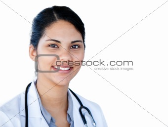 Portrait of a charismatic female doctor 