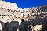 Ruins of Colosseum in Rome