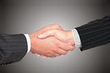 Business handshake dea