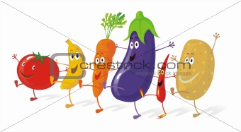 Vegetable dancers