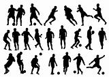 Football  player silhouette