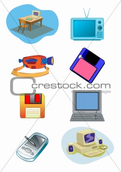 Electrical Equipment Illustration in Vector
