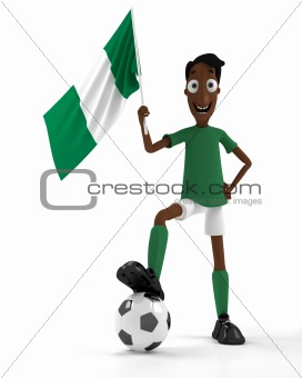 Nigerian soccer player