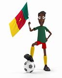 Cameroun soccer player