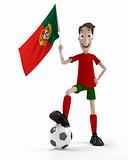 Portuguese soccer player