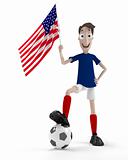 USA soccer player
