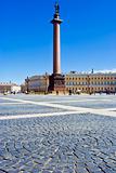 Palace square in Saint Petersburg