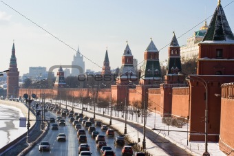 Moscow Kremlin wall