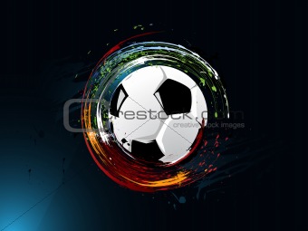 dirty abstract grunge background, football