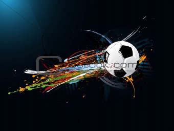 dirty abstract grunge background, football