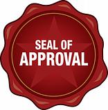 Quality Seal of Approval Vector
