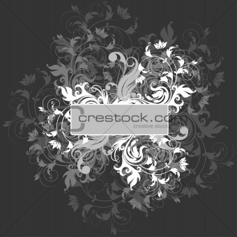 Abstract floral illustration