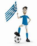 Greek soccer player