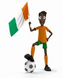 Ivory Coast soccer player
