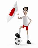 Japanese soccer player