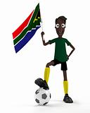 South African soccer player