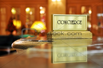 Concierge desk