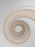Long spiral stairs