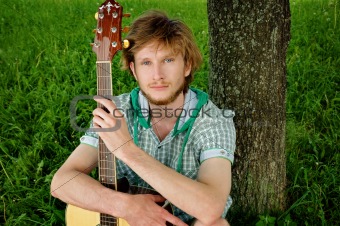 guy with guitar