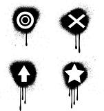 Grunge symbols