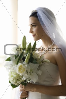 Portrait of bride.