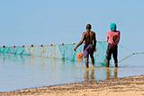 Mozambican fishermen