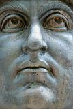 Constantine I statue at the Capitolini Museum, Rome, Italy