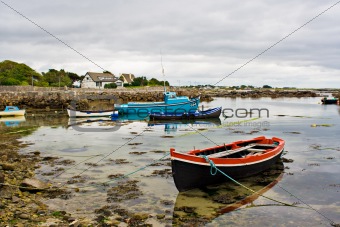 Boats on Galway Bay
