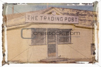 Old trading post in Utah.