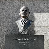 Bust of sculptor Gutzon Borglum.