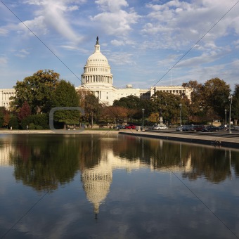Capitol Building in Washington, DC, USA.