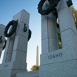 World War II Memorial in Washington, D.C., USA.