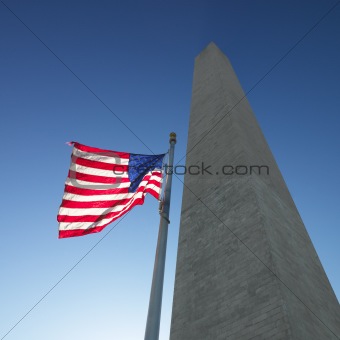 Washington Monument in Washington, D.C., USA.