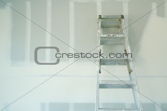 New Sheetrock Drywall & Ladder Abstract Background