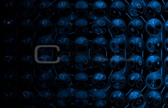 Blue Futuristic Abstract Background