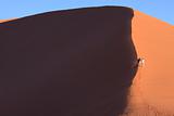 Hiking up Dune 45