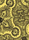 abstract paisley style pattern